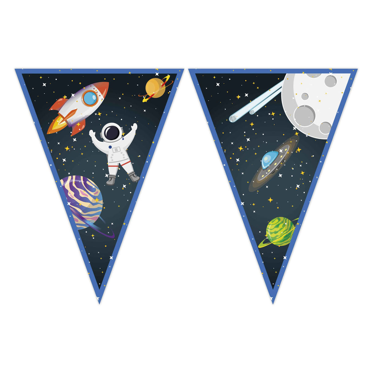 Pabeier Fändel Linn FSS Rocket Space, 3mtr.