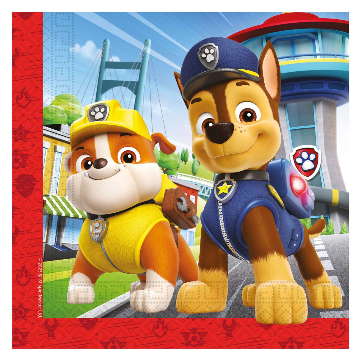 Paper Servietter FSC Paw Patrol Rescue Heroes, 20.