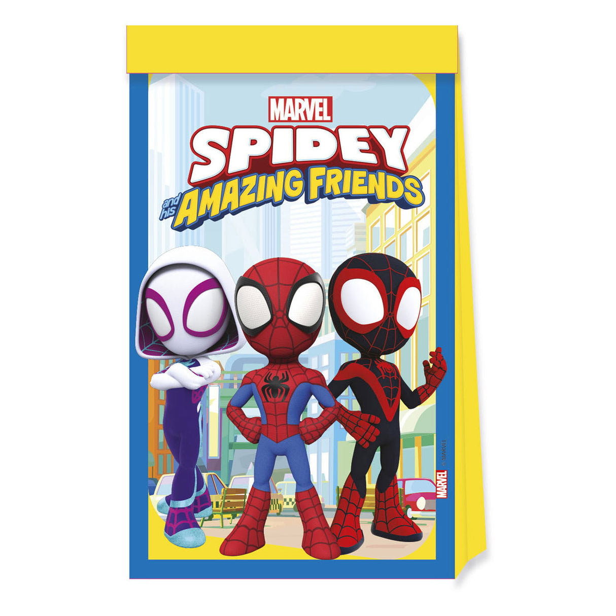 Globos papirfestposer FSC Spidey, 4 ..