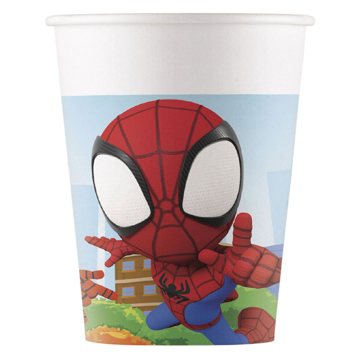 Copos de papel FSC Spidey, 8º.