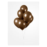 Globos Balloons Brown, 30 cm, 10st.