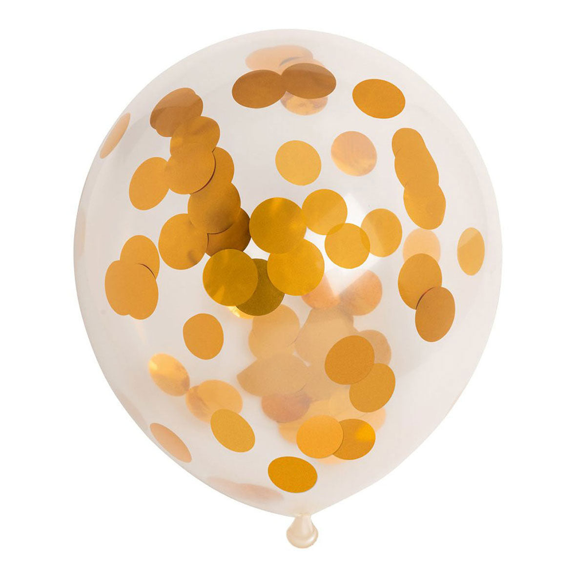 Páipéar balúin confetti Páipéar Miotalach Miotalach 30cm, 6pcs.