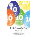Balionai 2-oji atspausdinta numeris 10, 8 vnt.