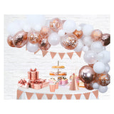 Balloons Boog Set Rose Gold