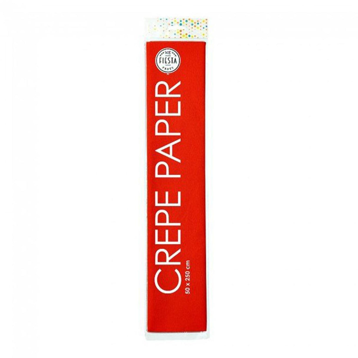 Globos Crepe paper Red, 50x250cm