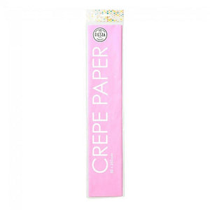 Globos Krepppapier Babyrosa, 50x250cm