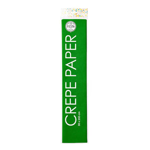 Globos crepe paper apple green, 50x250cm