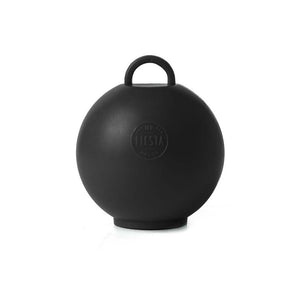 Globos Kugelballongewicht schwarz, 75 Gramm