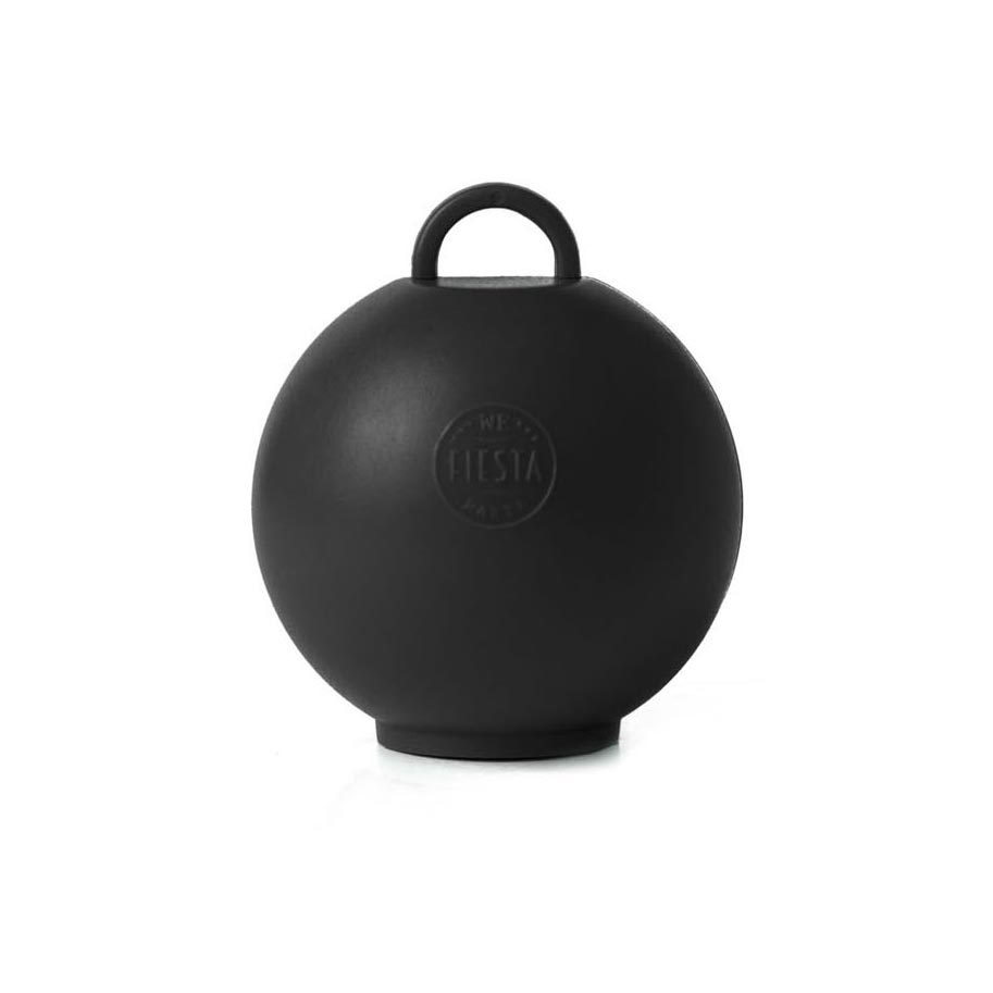 Globos Kettlebel Peso di palloncini Nero, 75 grammi