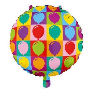 Globos foil balloon 18 inch round pop party