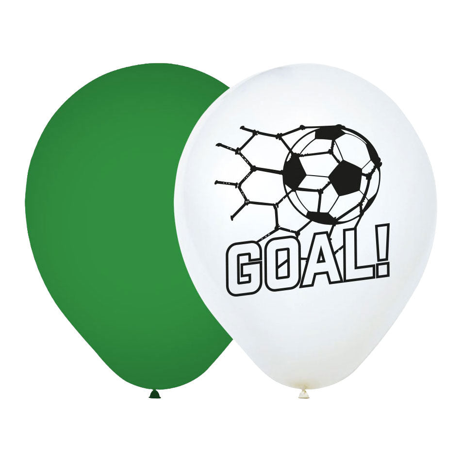 Globos balloons 12 inch football - 8 pc.