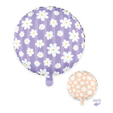 Globos foil balloon 18 inch round daisies
