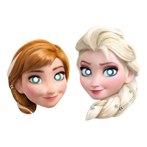 Globos paper masks Frozen 2 - 6 pcs.