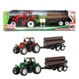 Toi-toys toi toys tractor met aanhanger 44cm