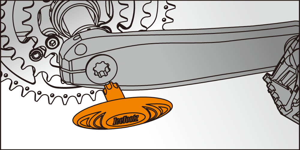 „ICetoolz Crankbout“ raktas Hollowtec2