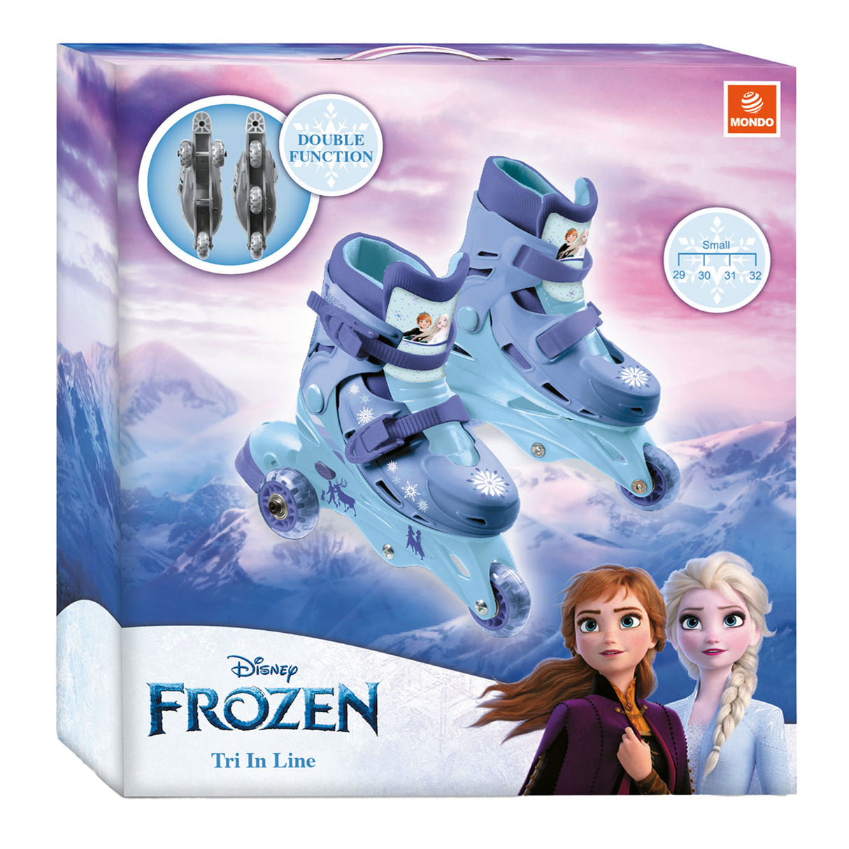 Mondo Disney Frozen Tri Inlinkates-Skeelers, MT 29-32