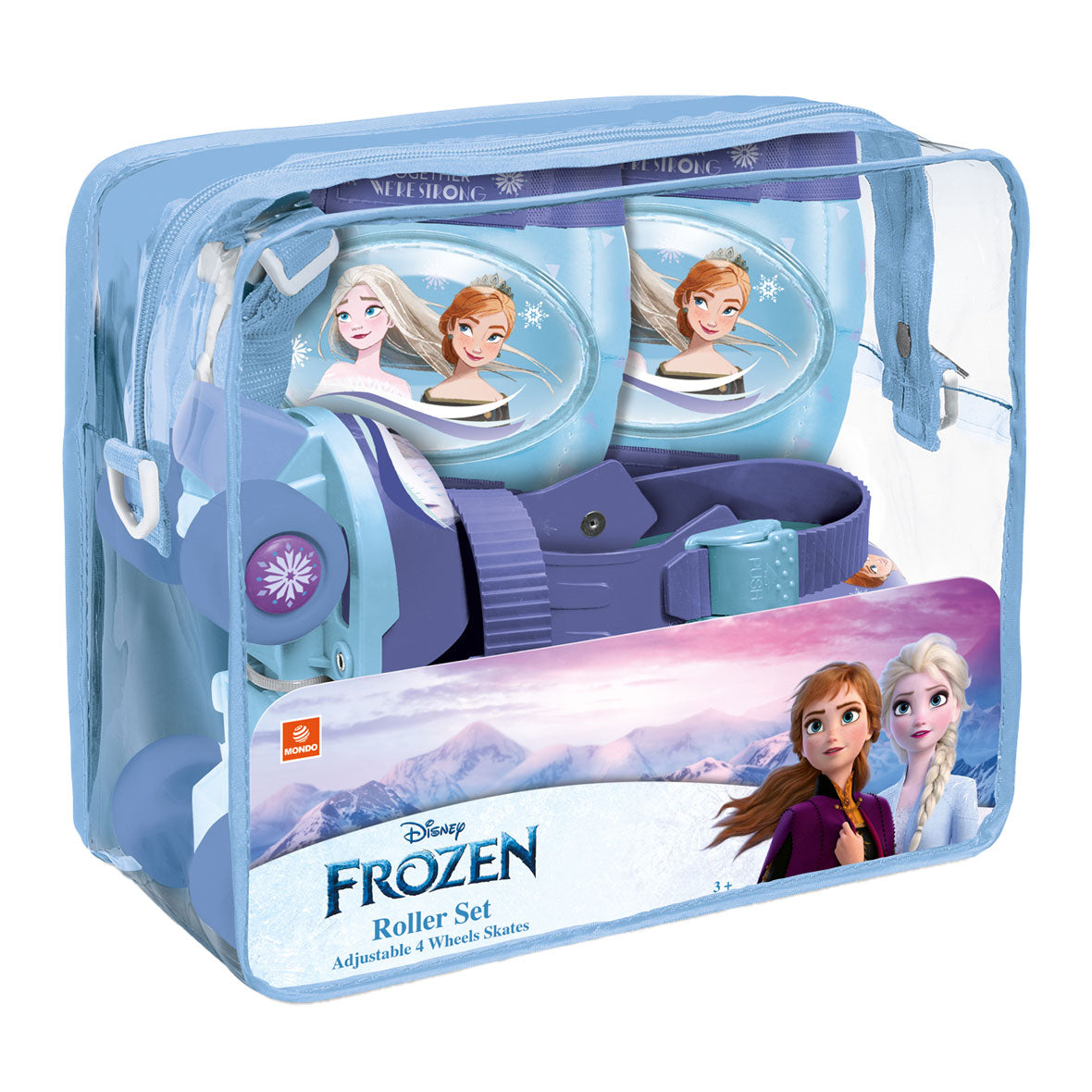 Mondo Disney Frozen Roller skating with protective set, MT 22-29