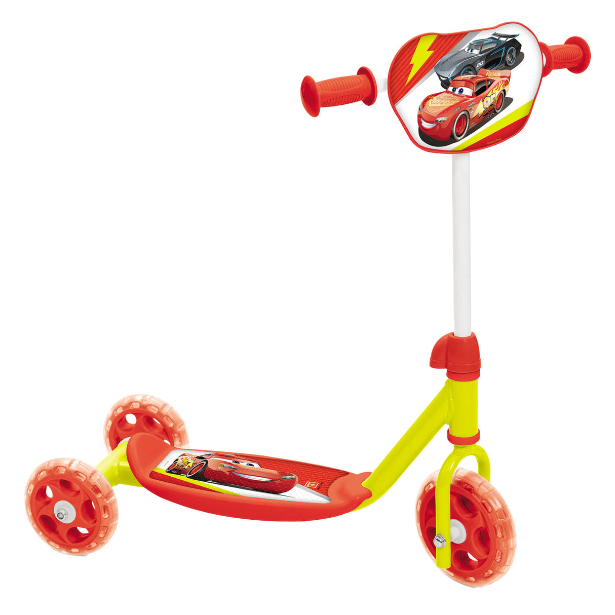 Mondo meng éischt Scooter Step Autoen