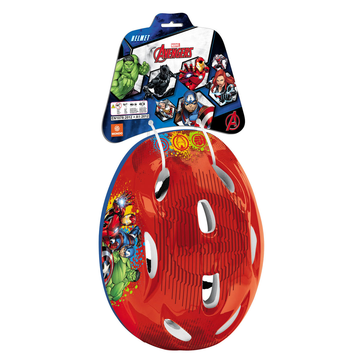 Mondo Kinderhelm Marvel Avengers, 52-56 cm