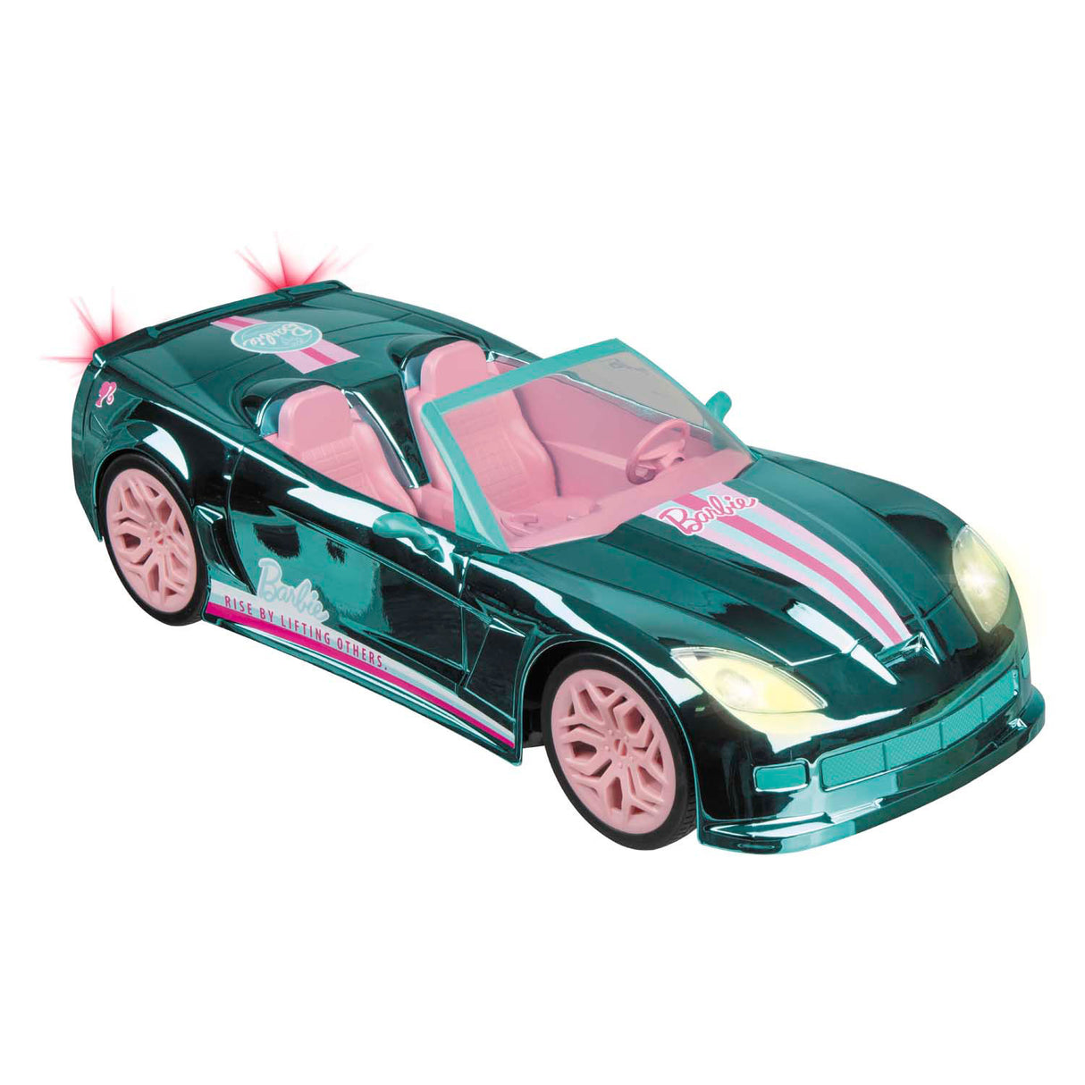 Mattel Barbie Mondo Motors RC Controlable Car - Chromed Blue 65 Years of Jubilee Edition