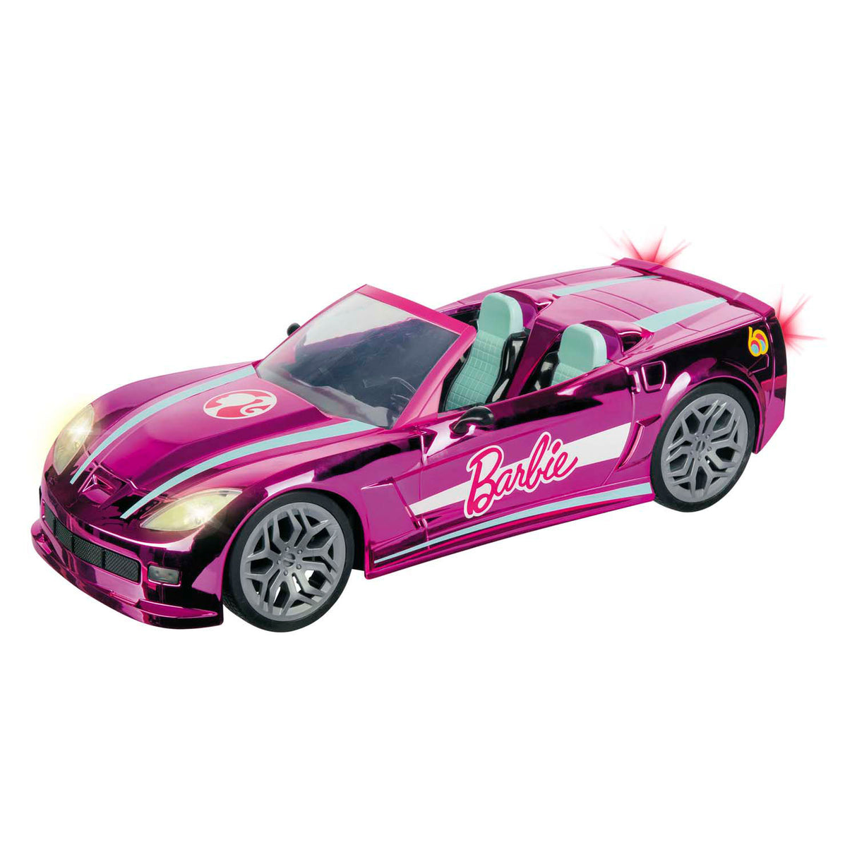 Mattel Barbie Mondo Motors RC Controlable Car - Chromed Pink