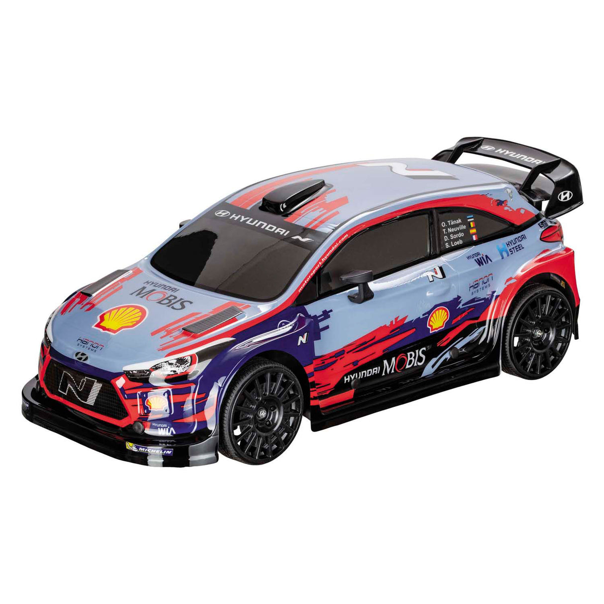 Mondo Motors RC Controllable Car - Hyundai i20 WRC 23, skala 1:10
