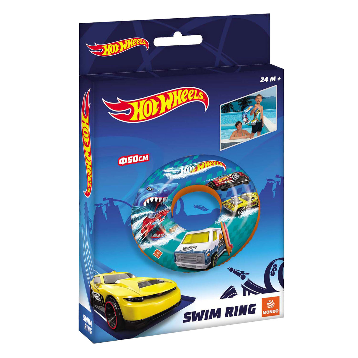Hot wheels mondo zwemring , 50cm