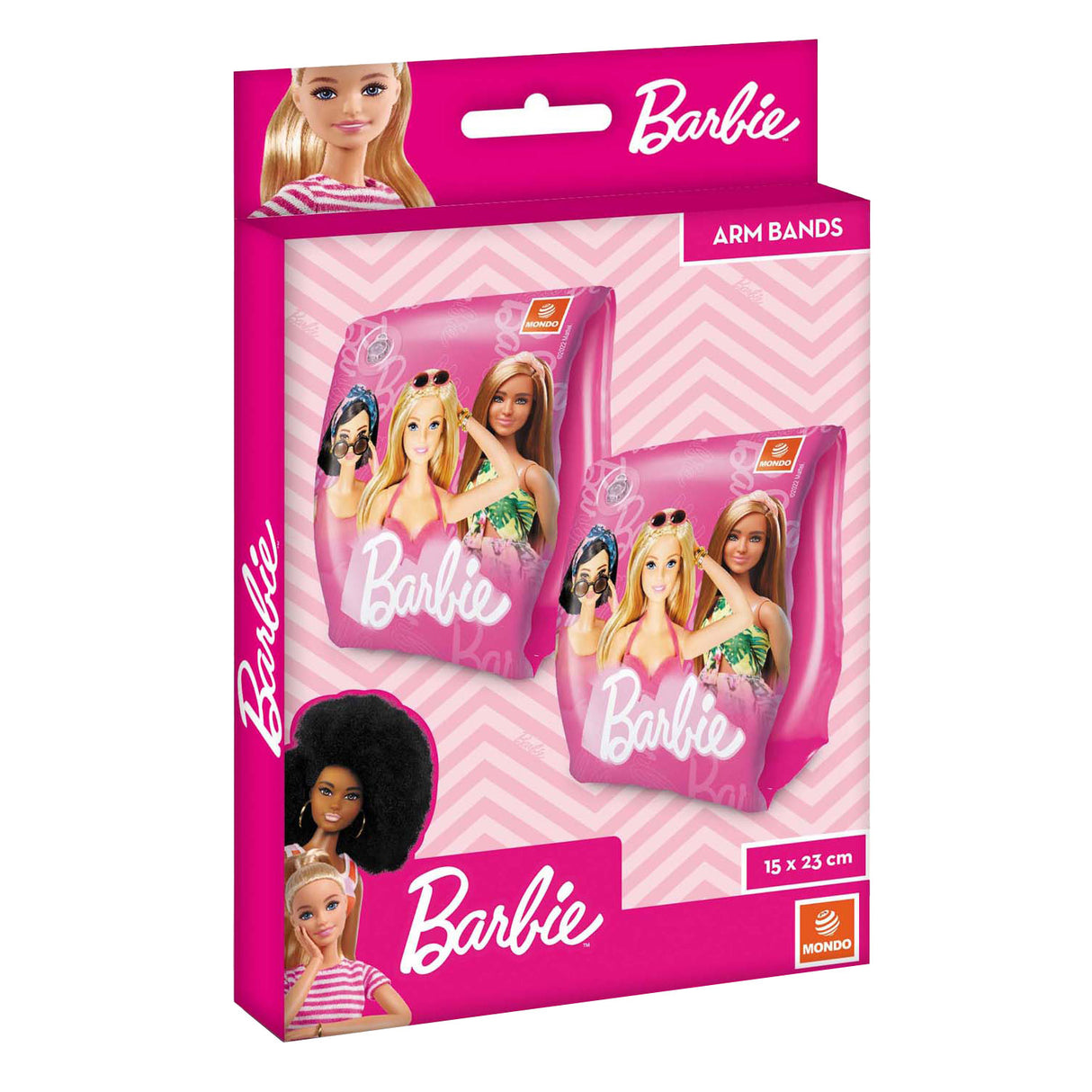 Mondo zwembandjes barbie, 2-6 jaar
