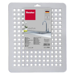 Metaltex sink mat 31.5x27cm
