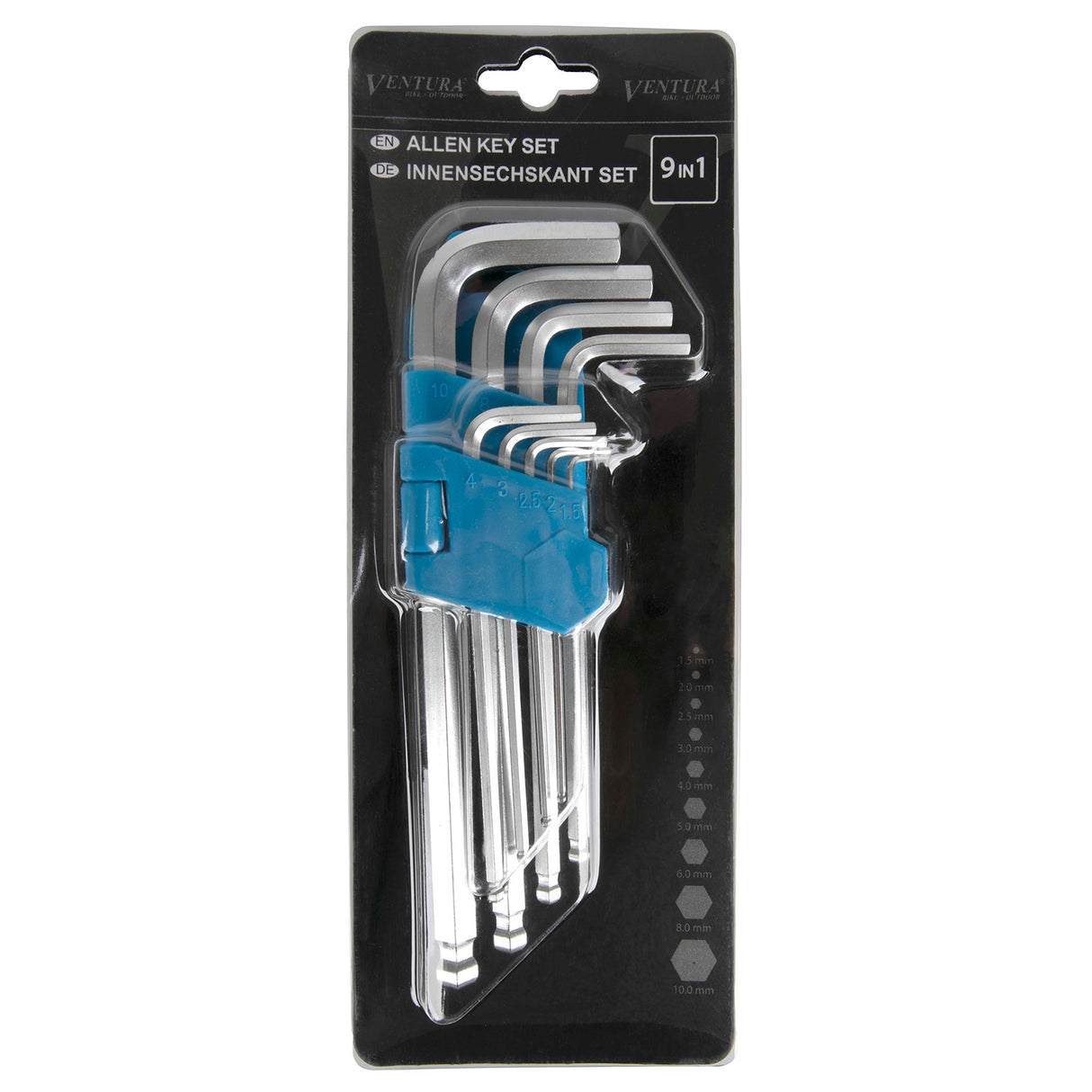 Mighty Allen keys set Ventura 9 in 1