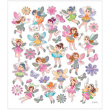 Creativ company stickers, fairies, sheet 15x16,5 cm, approx. 30 pieces, 1 sheet