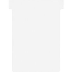 Nobo T-card inserts size 3 white pack 100 pieces