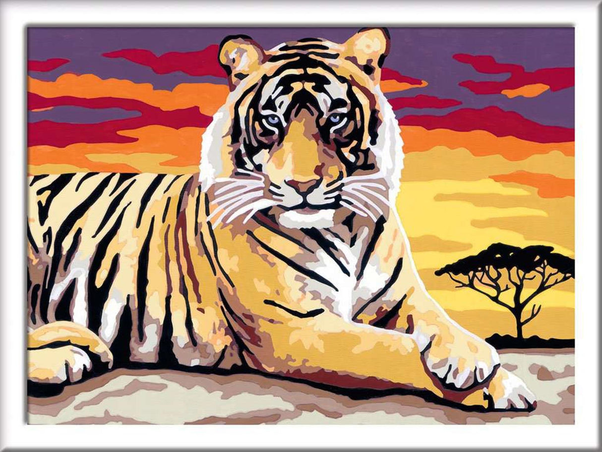 Ravensburger Kreart Gemälde bei Nummer Majestue Tiger