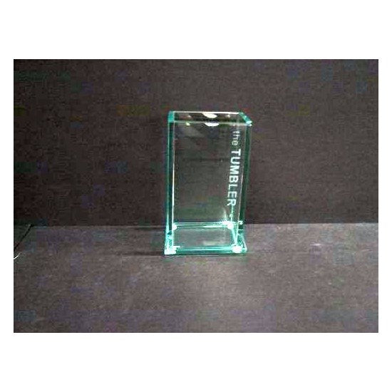 Szklany uchwyt na szczoteczkę do zębów Lifetime