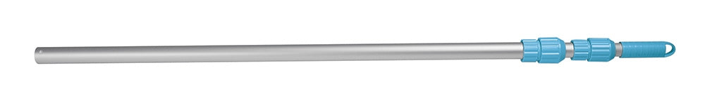 stelo telescopico estensibile 239 cm in argento blu