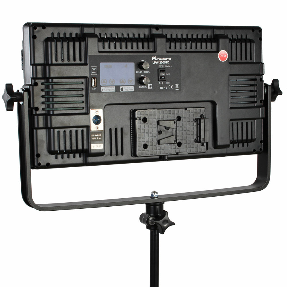 Falcon Eyes Wi-Fi двуцветна LED лампа с димиране LPW-2005TD на 230V