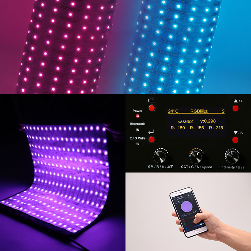 FalCon Ae flexibel RGB LED Panel RX-836-K1 112x46,5 cm