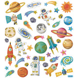 Creativ Company stickers space travel, 1 sheet