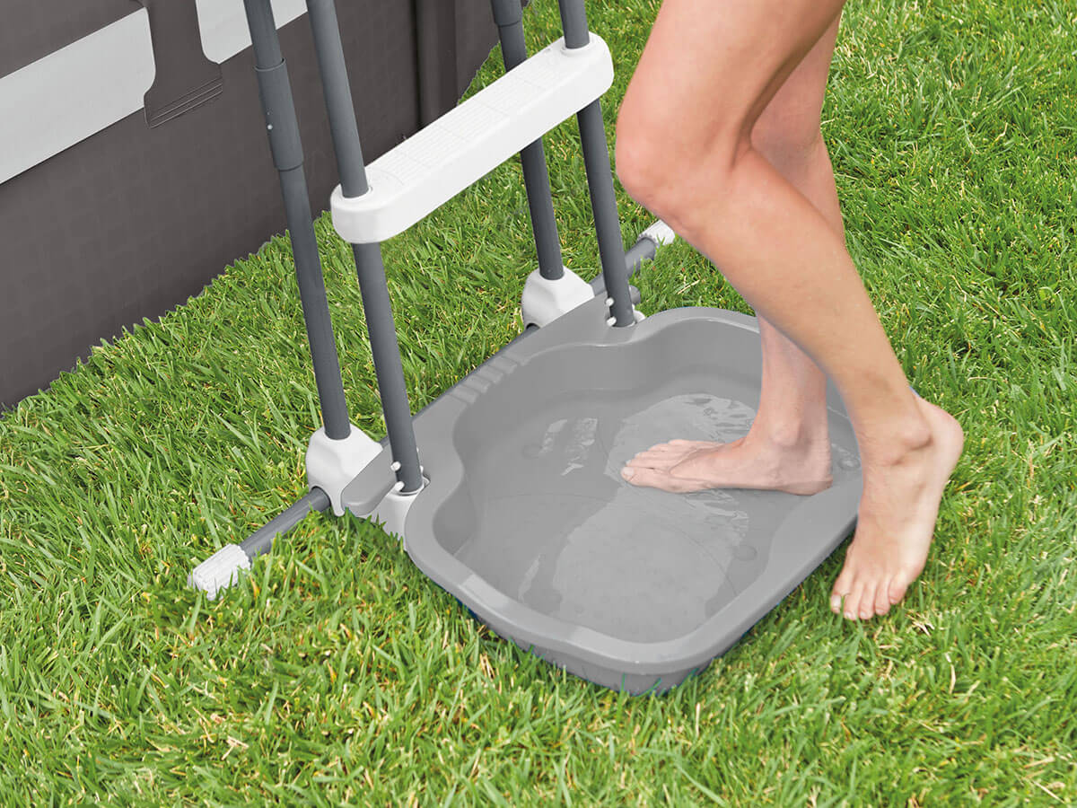 Intex foot bath Gray