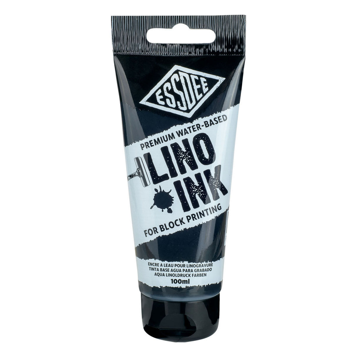 Essdee lino inkt - zwart 100 ml