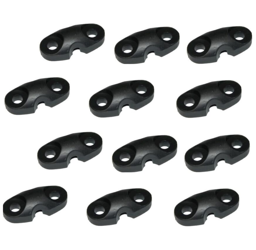 BOFIX Box Fender Rod Clamping PVC (12 piezas)