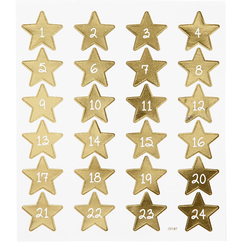 Creativ Company Stickers Figures, 1 sheet