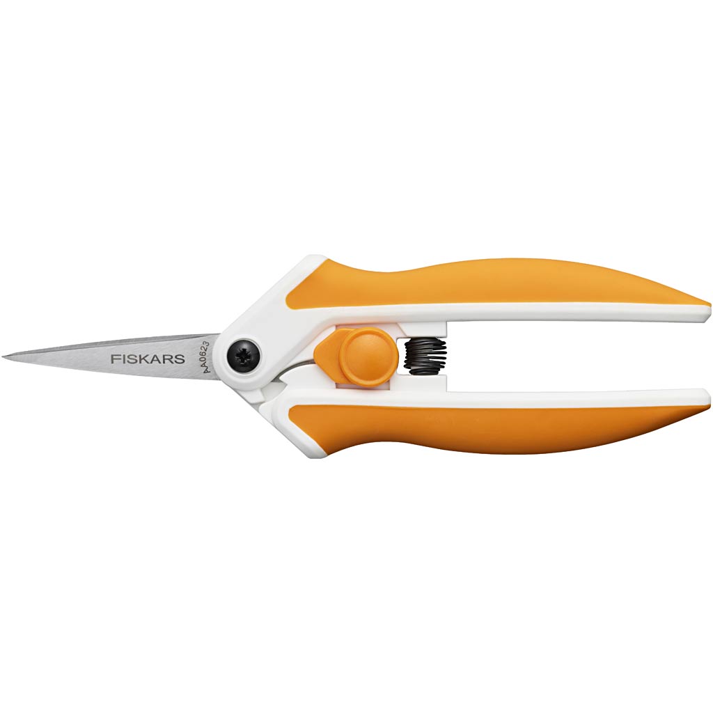 Fiskars soft-touch schaar, l: 15 cm, micro spids, 1 stuk