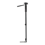 Falcon Eyes EenbeenStatief + 3 Straßenkopf MP-3 4 Abschnitte 178 cm