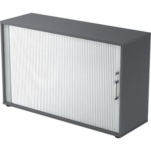 Bach filing cabinet 2fh hammerer graphite wood, metal
