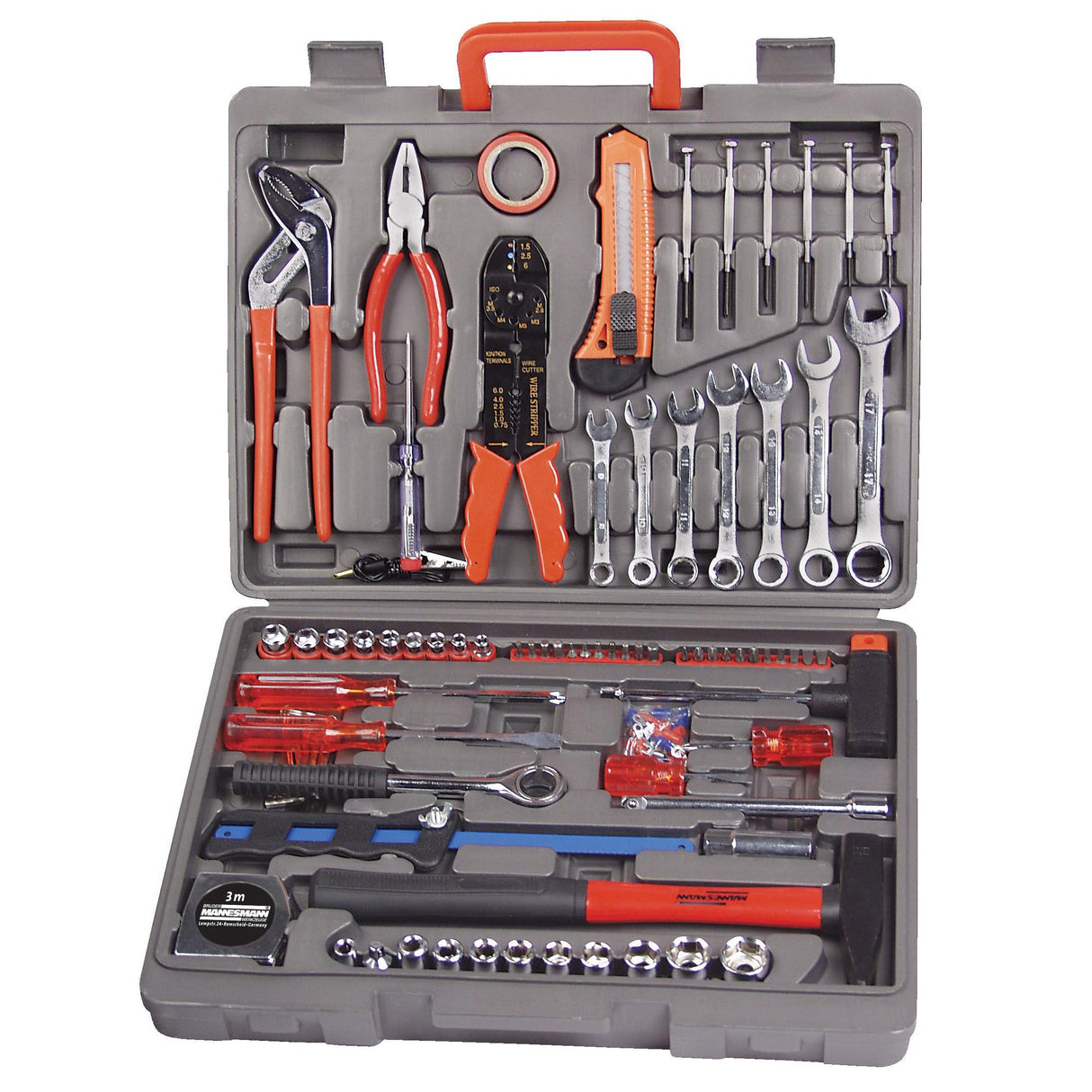 Brüder Mannesmann Hand Tool Set 555-Piece 29555