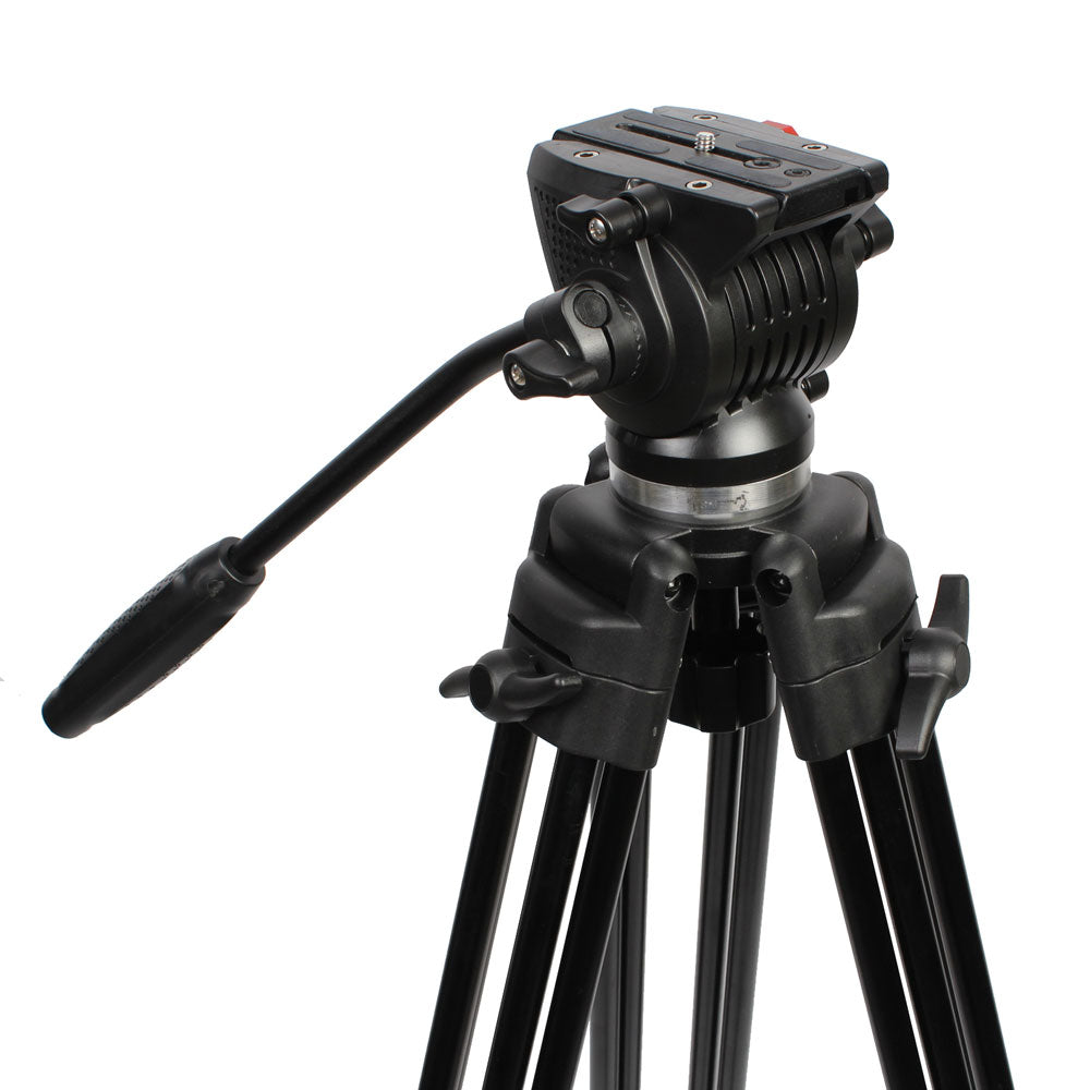 Nascht Video tripod nt-777 + flësseg-ofgezeechent Kapp