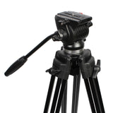 Nascht Video tripod nt-777 + flësseg-ofgezeechent Kapp