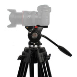 Nascht Video tripod nt-777 + flësseg-ofgezeechent Kapp