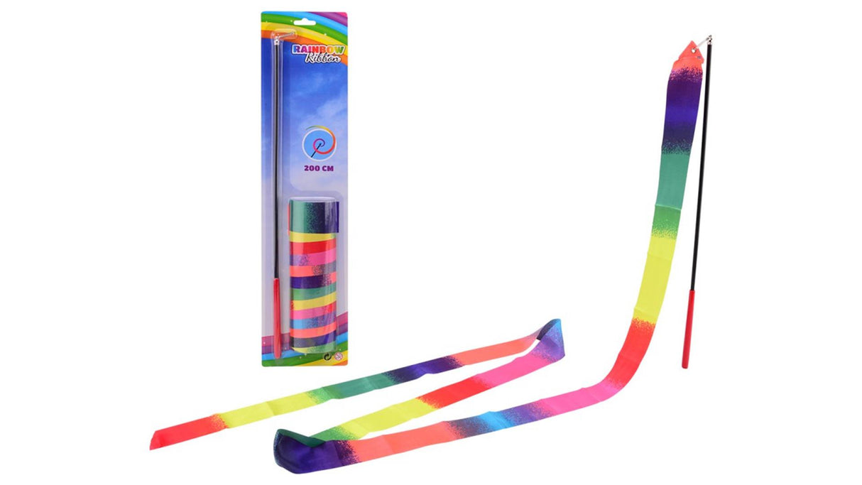 Fun Fun Rainbow Ribbon, 2mtr.